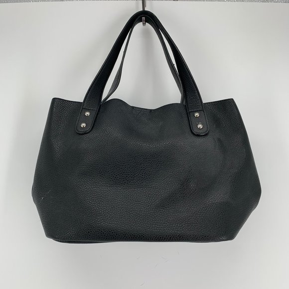 JUSTFAB Womens Black Lightweight Tote Bag - Picture 2 of 7